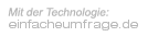 Powered by einfacheumfrage.de
